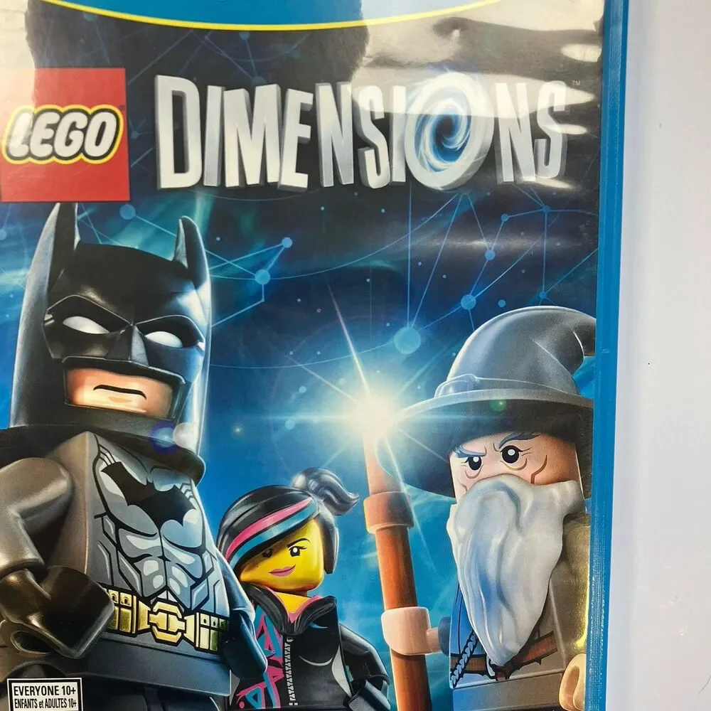 Lego Dimensions Nintendo Wii U 2015 Clean Disc